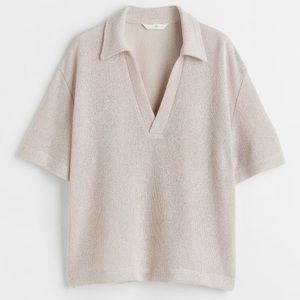 H&M Knit Top with Collar